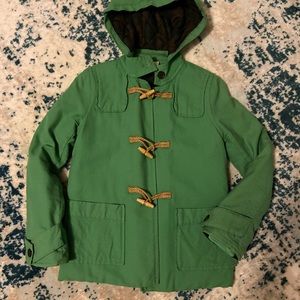 Women’s J. Crew Green Peacoat